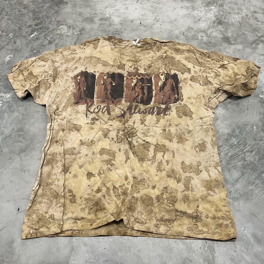 Vintage Rod Stewart T Shirt Size Large 1998